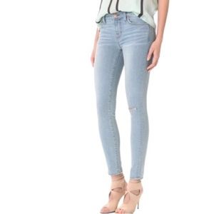 J Brand Distressed Skinny Jeans in Rapture